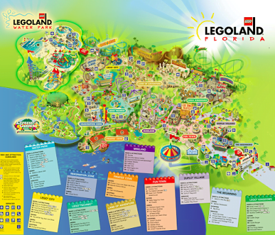 Mapa Legoland