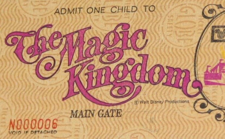 Parque Magic Kingdom Ingresso
